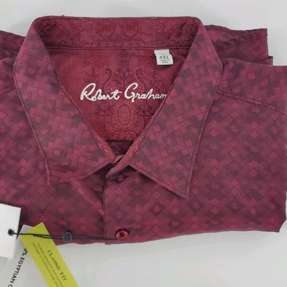 Robert Graham Other - Clearance! Robert Graham Classic Fit Jacquard Sport Shirt